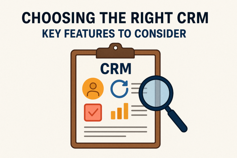 Choosing the Right CRM: Key Features to Consider